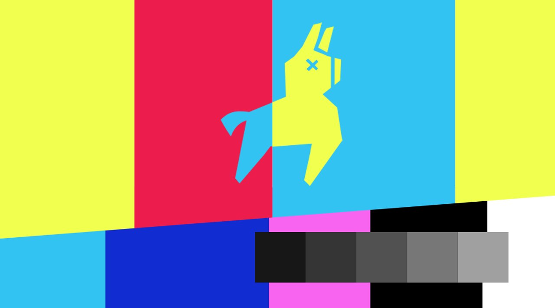 Cryptic image appearing on Fortnite TVs