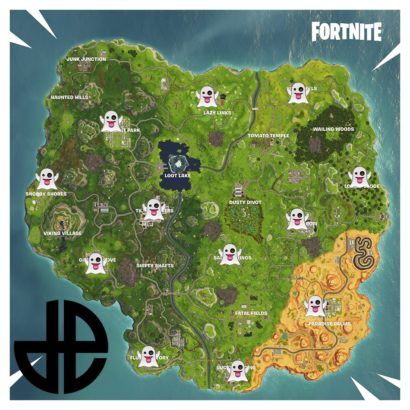 fortnite map find ghost decorations