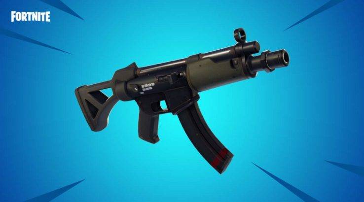 new fortnite smg