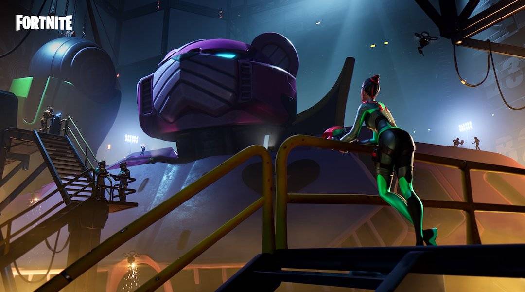 fortnite robot monster battle event
