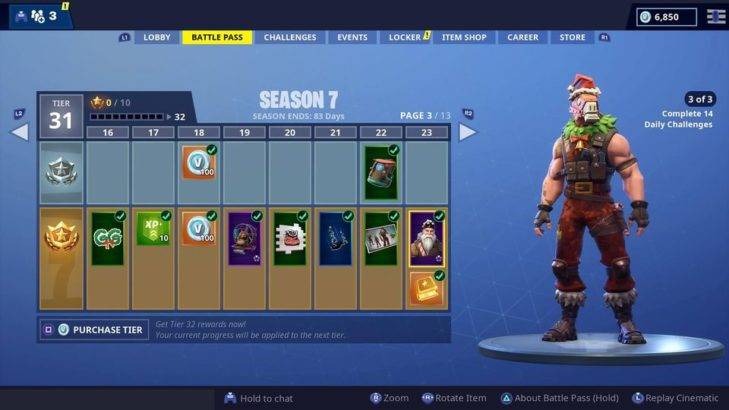 fortnite s7 sgt winter with llama head