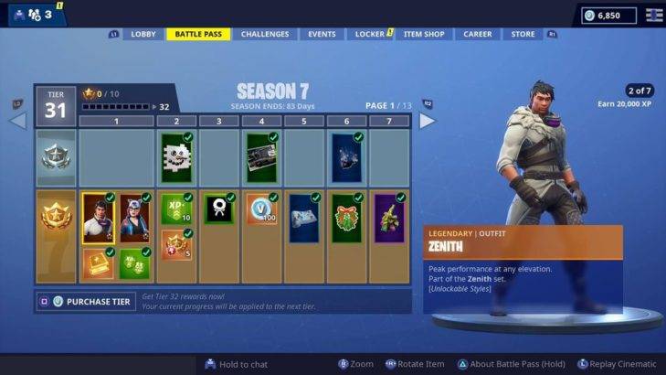 Fortnite Here Are All The Season 7 Battle Pass Skins Fortnite Here Are All The Season 7 Battle Pass Skins