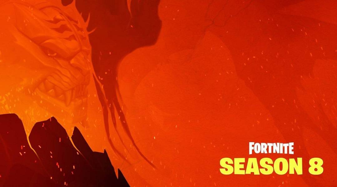 fortnite season 8 start and end dates dragon teaser