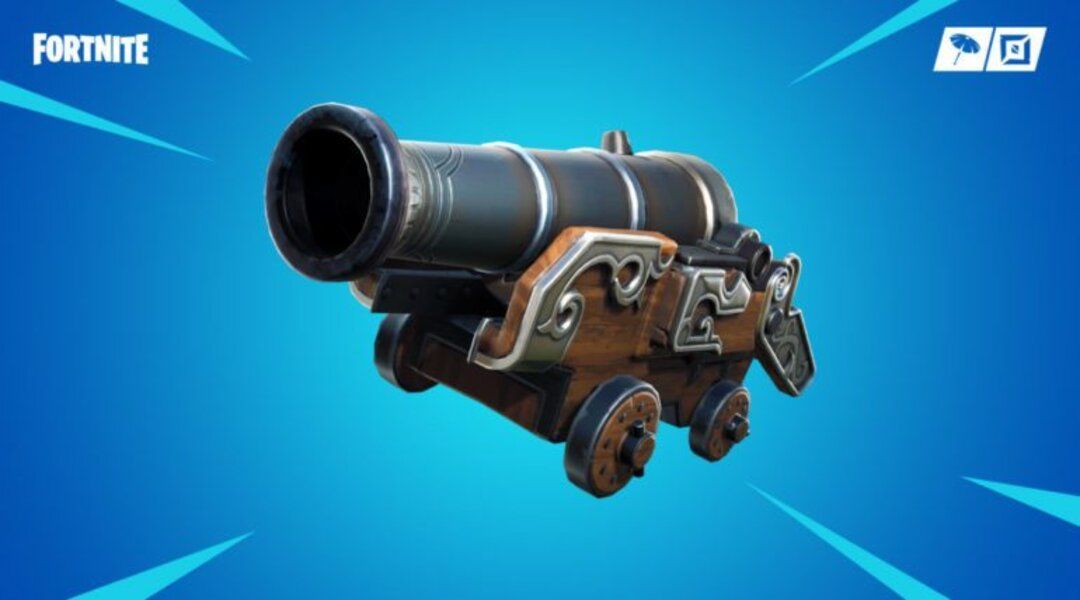 fortnite players can be fired from season 8 pirate cannon