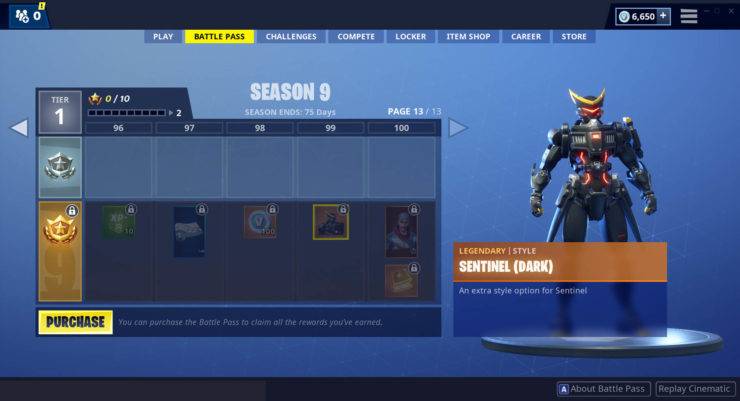 Fortnite Season 9 Battle Pass Here Are All The Skins And Styles Fortnite Season 9 Battle Pass Here Are All The Skins And Styles