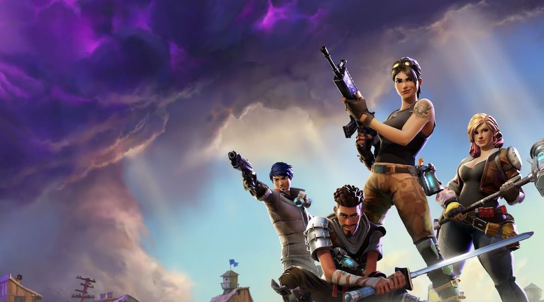fortnite characters in storm