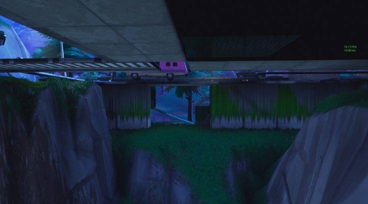 fortnite under tilted towers map