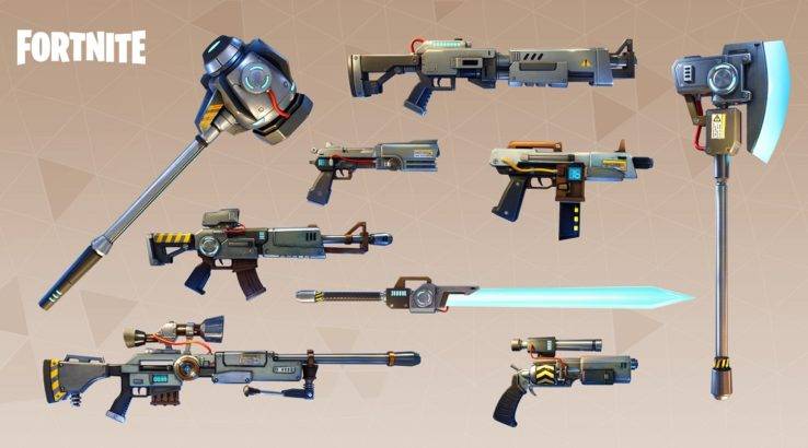 Fortnite Vindertech Weapons