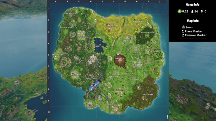 season 4 fortnite map