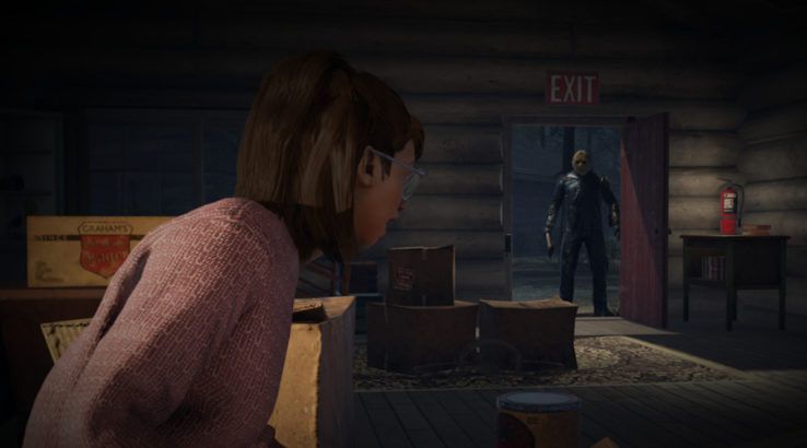 friday the 13th game jason in doorway