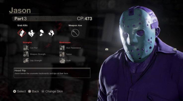 friday the 13th retro jason perks