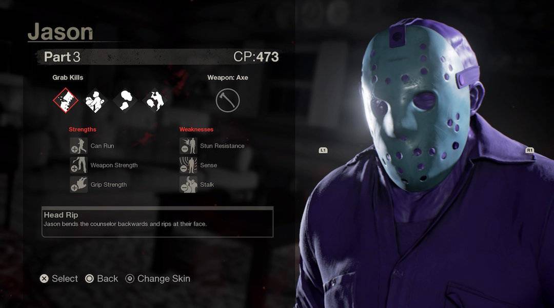 friday the 13th retro jason perks