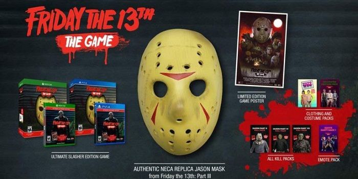 friday the 13th the game ultimate slasher collectors edition jason mask