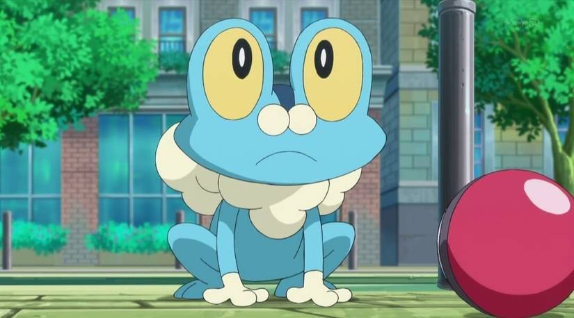 Top 10 Starter Pokemon - Froakie in Pokemon X & Y anime