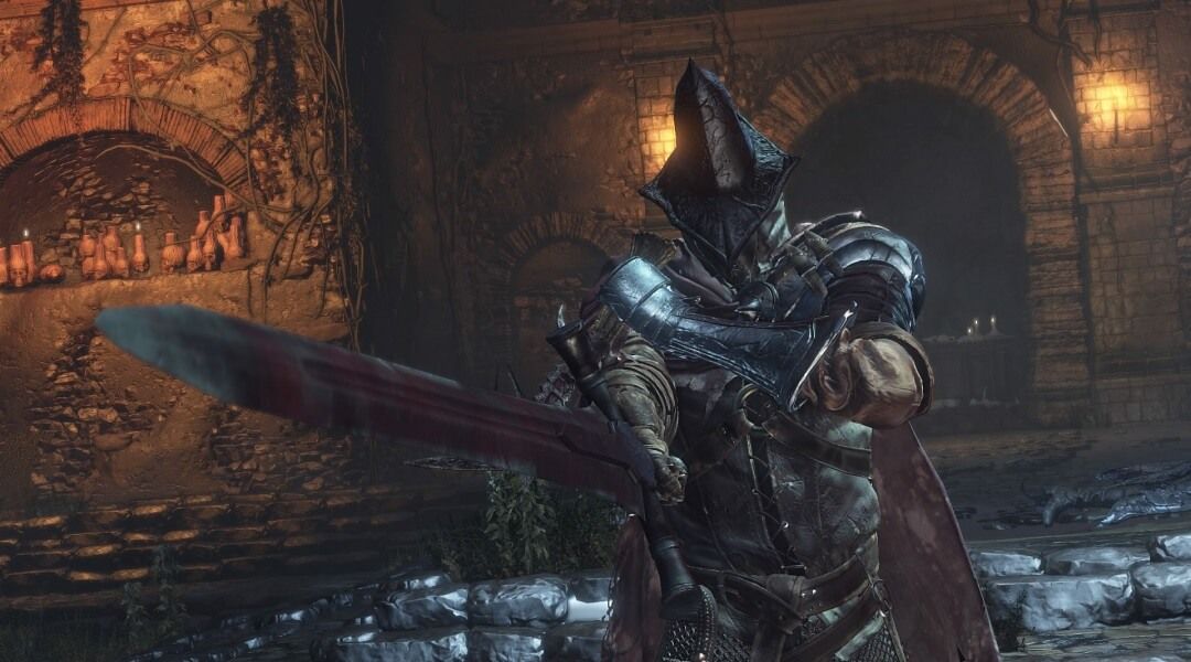 from software dark souls 3 player beats first boss boxing only fists