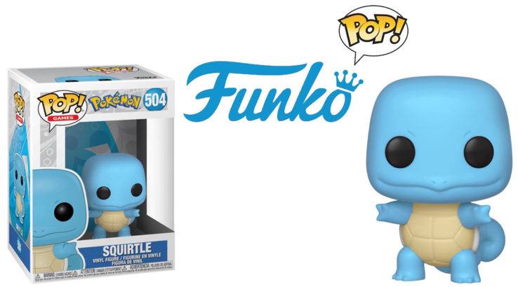 funko pop squirtle pokemon game freak nintendo