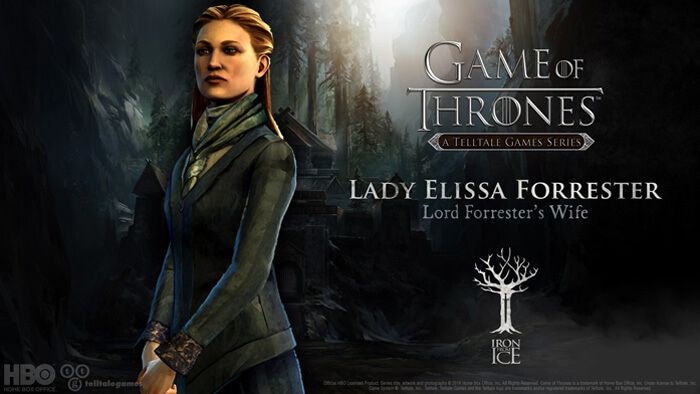 Lady Elisa Forrester Game of Thrones
