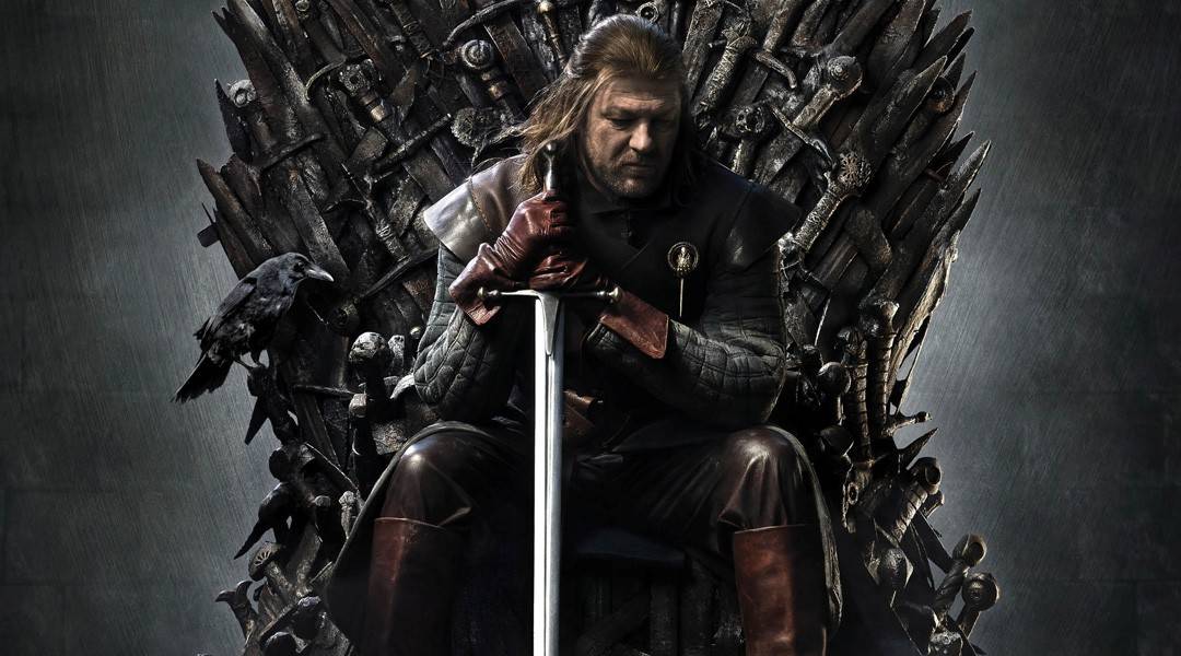 Ned Stark on Iron Throne