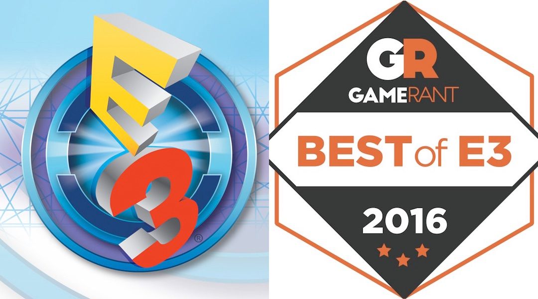 game rant best of e3 2016 awards