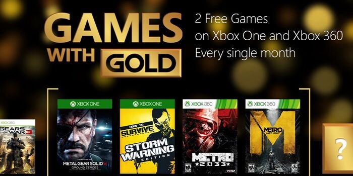 August Games with Gold - Games with Gold games for August 2015