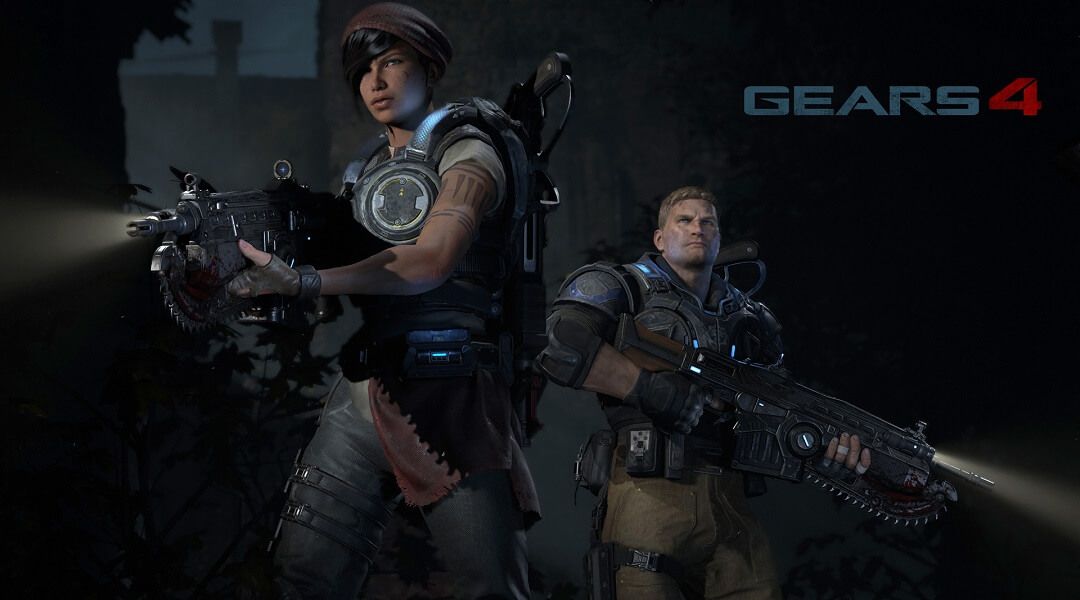 Gears of War 4 Has Split-Screen Co-Op - Kait Diaz and JD Fenix