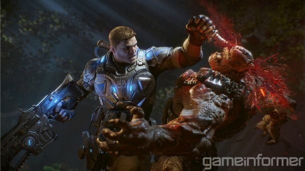 Gears of War 4 Looks Gorgeous In These Epic Screenshots - Knife execution