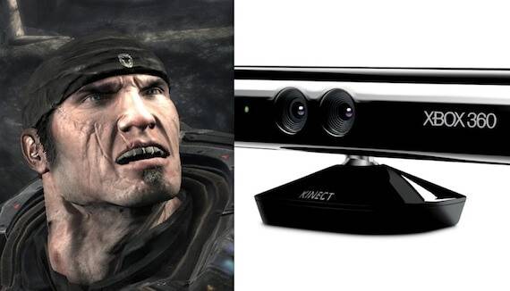 gears of war kinect