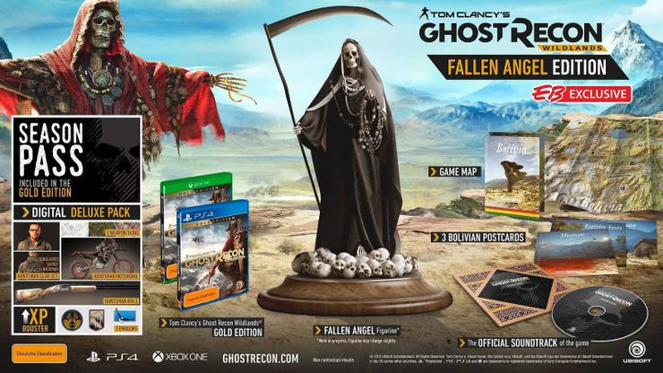 Ghost Recon Wildlands Features 5 Different Special Editions