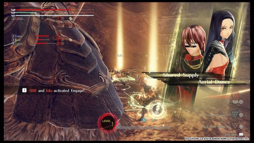 god eater 3 engage combat