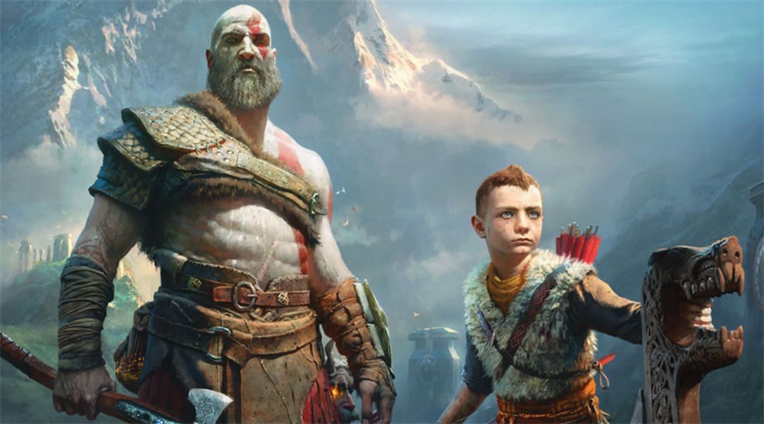 The new God of War features Kratos and his son