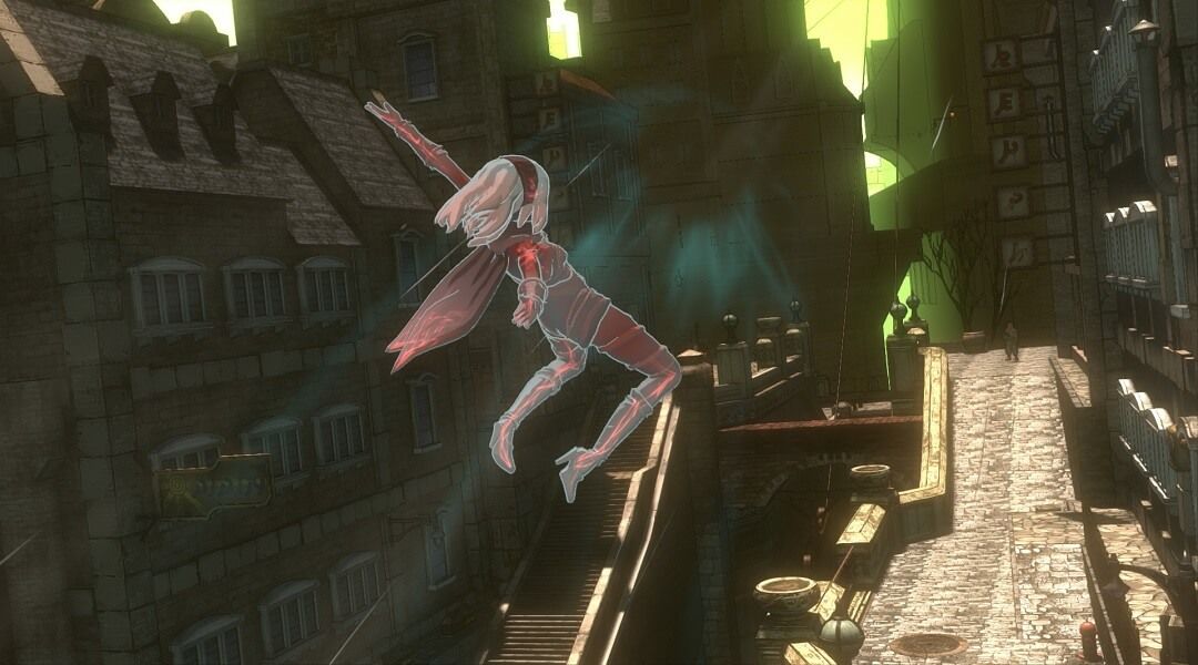 Gravity Rush Remastered Review - Kat flying
