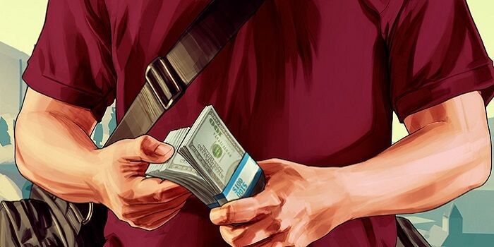 'Grand Theft Auto 5' Breaks Steam Record - Michael with money
