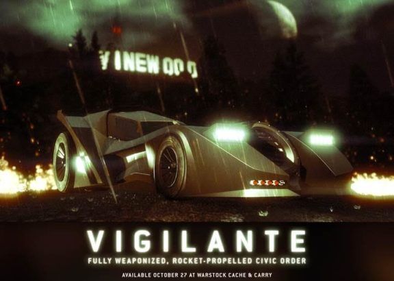 GTA Online Batmobile DLC and Condemned Mode - Vigilante