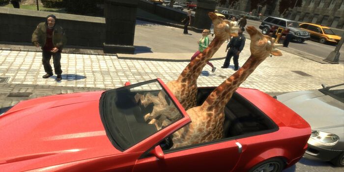 Grand Theft Auto 5 Giraffe Mod