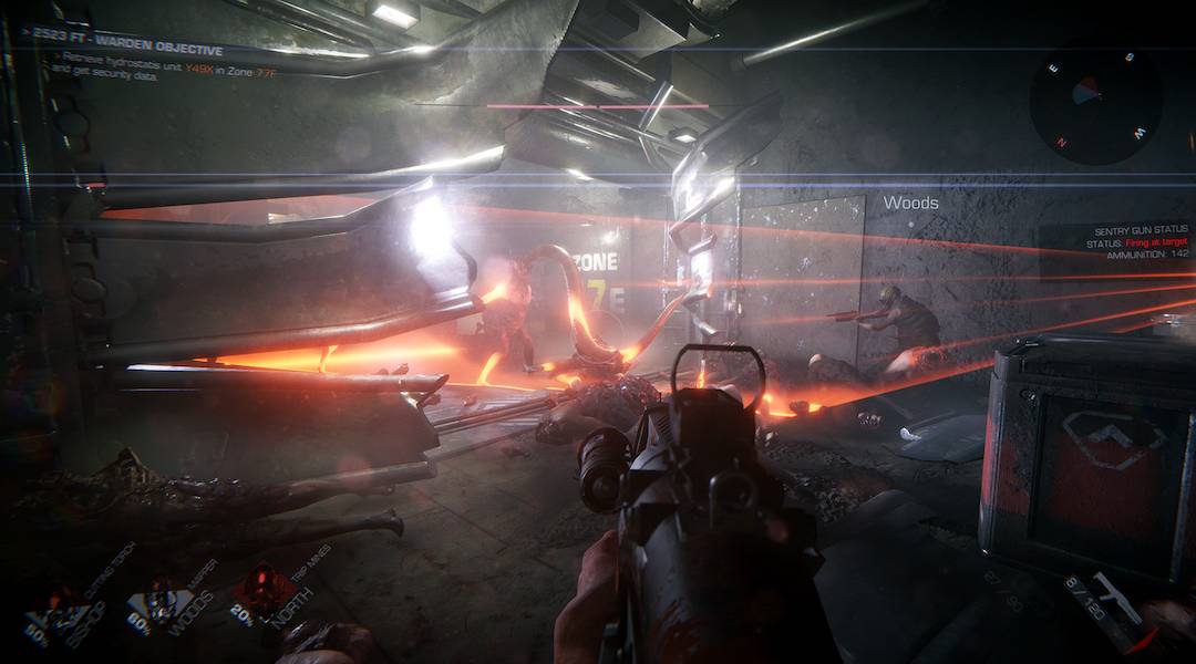 Grfo Payday Developer Making 4-Player Co-op Horror Shooter 'GTFO'