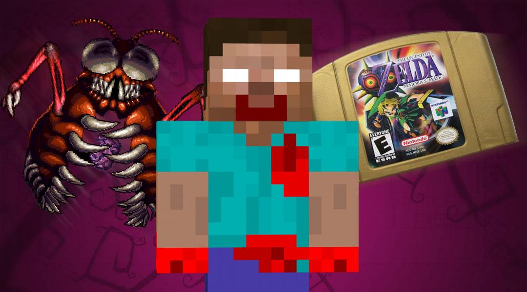 the 10 most disturbing video game urban legends herobrine majora's mask secret of evermore