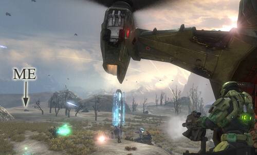 Bungie Microsoft Halo Reach Me in Action