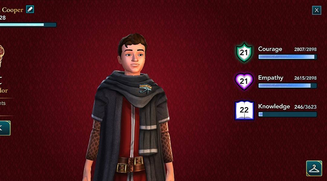 harry potter hogwarts mystery attributes