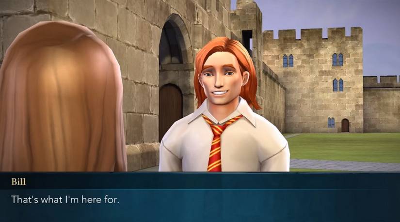 harry potter hogwarts mystery bill weasley