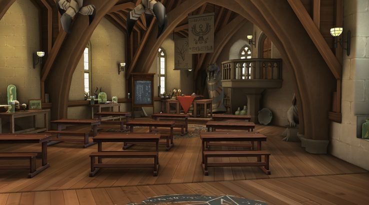 harry potter hogwarts mystery defense against the dark arts classroom