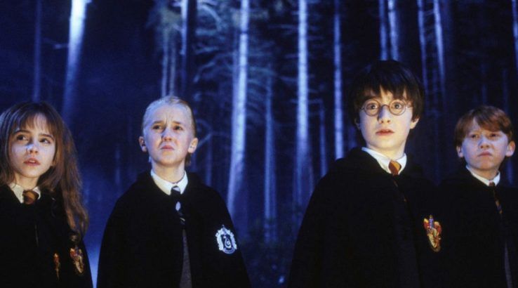 harry potter and the sorcerer's stone forbidden forest
