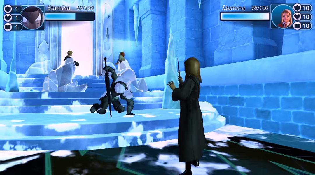 ice knight duel harry potter hogwarts mystery