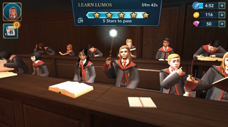 harry potter hogwarts mystery charms lesson lumos