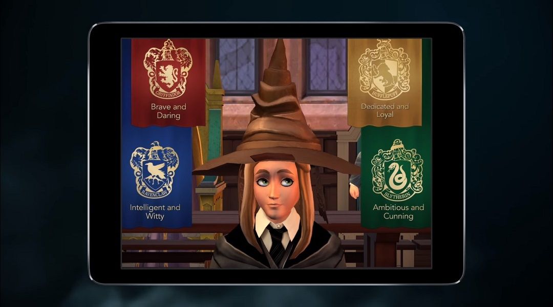harry potter hogwarts mystery sorting hat houses