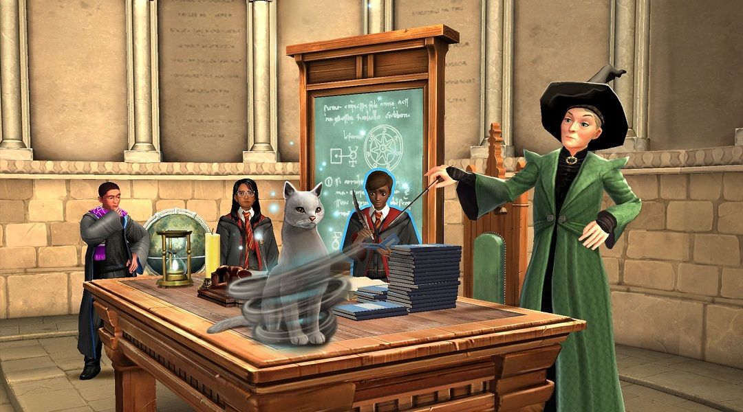 harry potter hogwarts mystery transfiguration class