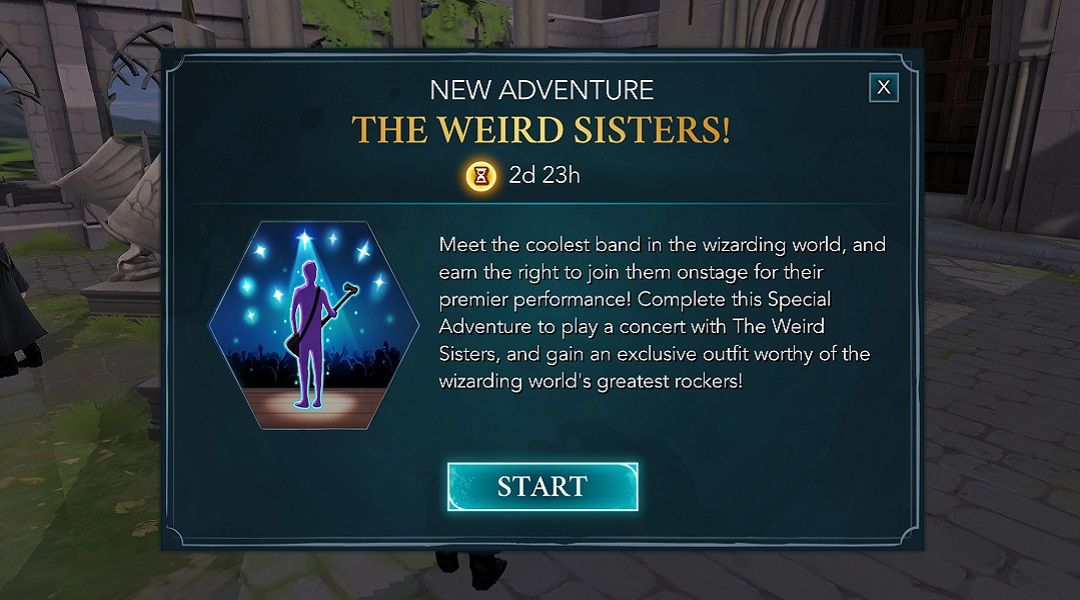 harry potter hogwarts mystery weird sisters side quest