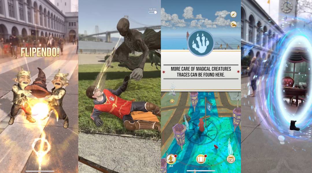 harry potter wizards unite screenshots