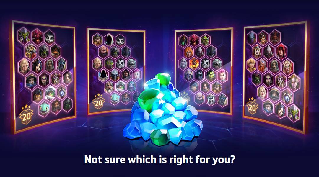 Heroes of the Storm Mega Hero Bundles