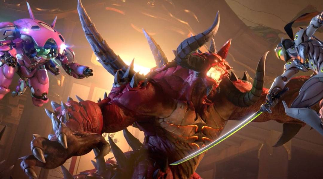 heroes of the storm overwatch dva genji screenshots