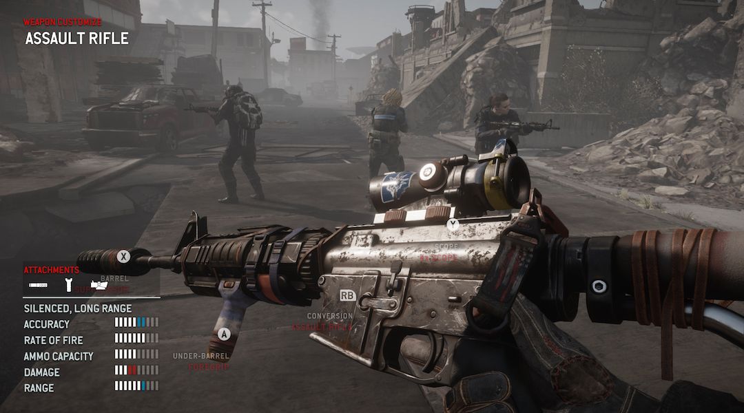 homefront revolution review - weapon customization